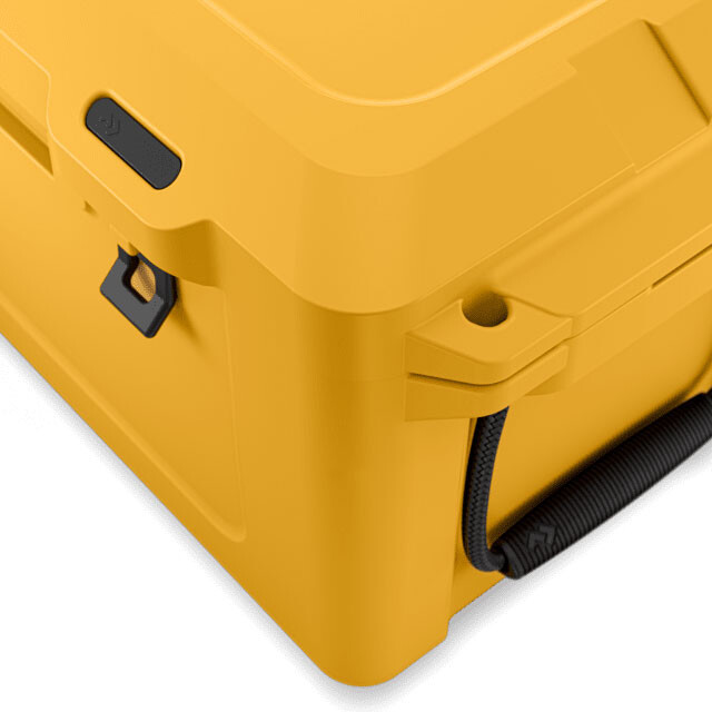 Insulated Ice and Passive Cooler Box 36L-YELLOW