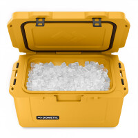 Insulated Ice and Passive Cooler Box 36L-YELLOW