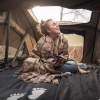 Adventure 165 Rooftop Tent Olive incl. Storage Net