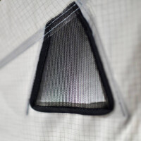 Adventure 165 Rooftop Tent Gray with Storage Net