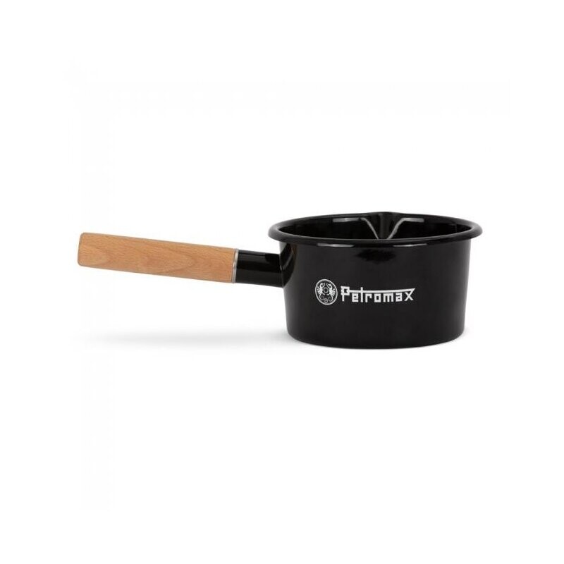 Petromax Enamel Saucepan Black 1L
