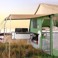 Kitchen Bay with Sunshade - Stainless Steel - Umber