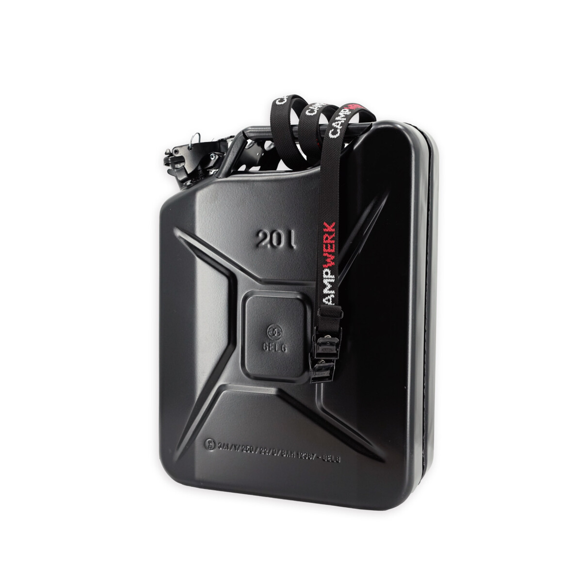 20 L Fuel Canister Mounted with Bracket