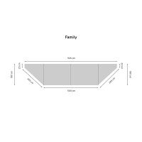Awning CampWing for FAMILY Tent Trailer